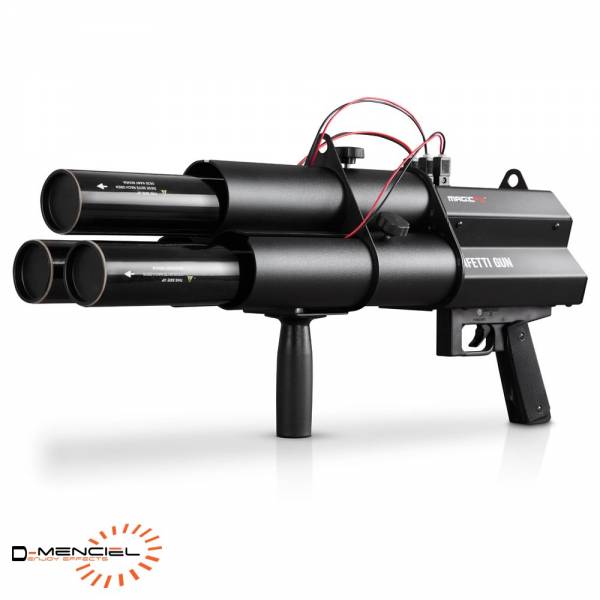 D-MENCIEL CONFETTI GUN pistolet portatif pour tube électrique Professionnelle à la location