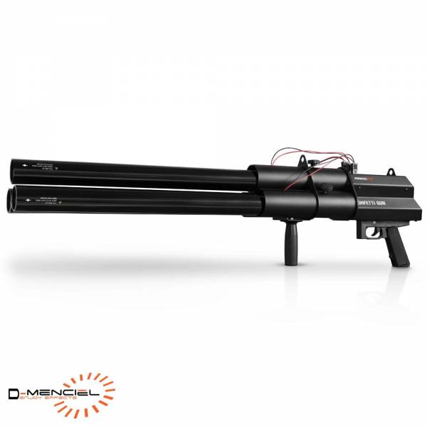 CONFETTI GUN pistolet portatif pour tube électrique